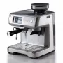 Ariete Espresso-Kaffeemaschine 1312, Espressomaschine, 2 L, Kaffeebohnen, Integriertes Mahlwerk, 1600 W, Silber