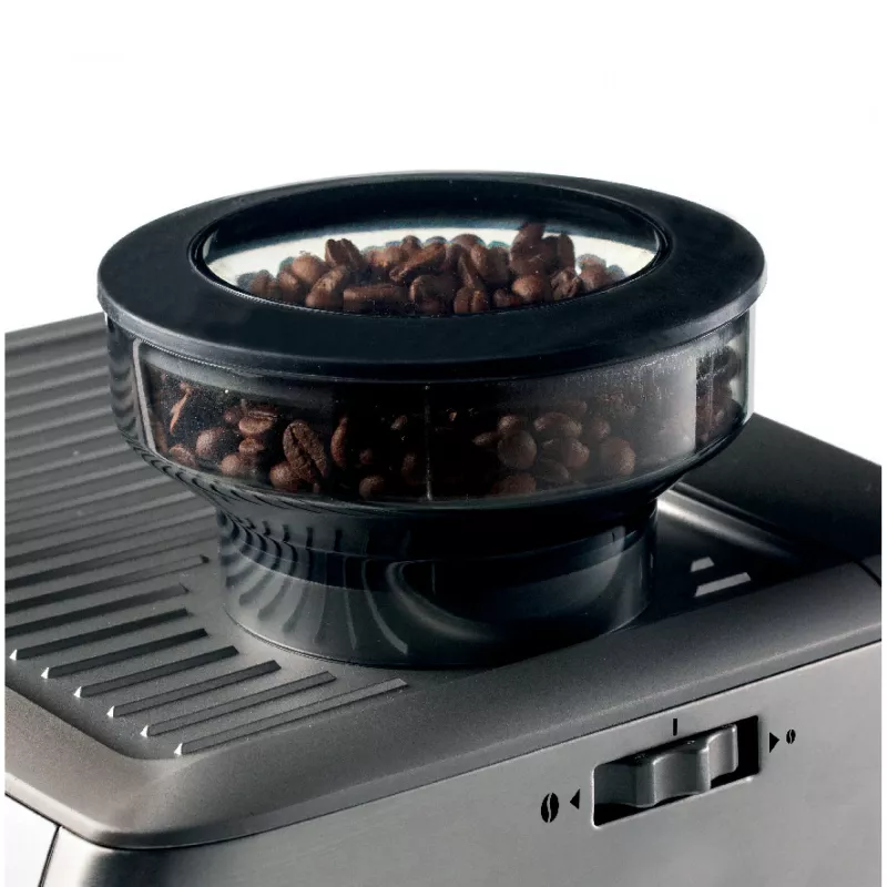 Ariete Espresso-Kaffeemaschine 1312, Espressomaschine, 2 L, Kaffeebohnen, Integriertes Mahlwerk, 1600 W, Silber