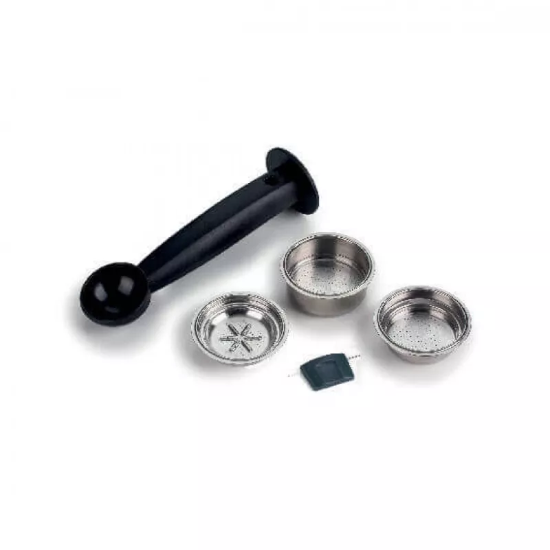 Ariete 1380 Metal Kaffeemaschine, geeignet für Kaffeepulver und ESE-Pads, 1300 W, 1,1 l Tankvolumen, 15 bar Druck, ½-Tassen-Filter, Cappuccinatore, Silber