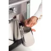 Ariete 1381 Kaffeemaschine mit Manometer, geeignet für Kaffeepulver und ESE-Pads, 1300 W, 1,1 l Kapazität, 15 bar Druck, ½ Tassenfilter, Cappuccino-Düse, Silber