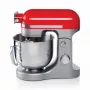 Ariete Moderna Rot Küchenmaschine, Standmixer, Rot, Schlagen, Kneten, Mischen, 5,5 l, Drehregler, Aluminium