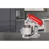 Ariete Moderna Rot Küchenmaschine, Standmixer, Rot, Schlagen, Kneten, Mischen, 5,5 l, Drehregler, Aluminium