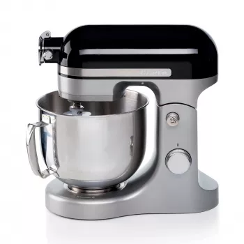 Ariete Moderna Schwarz Mixer, Standmixer, Schwarz, Schlagen, Kneten, Mischen, 5,5 l, Drehregler, Aluminium