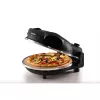 Ariete 917 Pizzaofen - Pizza in 4 Minuten - Refraktärsteinplatte mit Antihaftbeschichtung - Max. Temperatur 400 °C - 1200 Watt - Timer 30' - Schwarz
