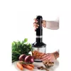 Ariete 602 Stabmixer Moderna, 1000 W, 10 Geschwindigkeiten + Turbo, Zubehör im Lieferumfang, Schwarz