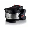Ariete 927 Pizzeria , Doppelpizzaofen, 2 Pizzen in 4 Minuten, 2300 W, 2 feuerfeste Steine, 2 Thermostate, Durchmesser 32 cm, 5 Garstufen, 2 Pizzaschaufeln aus Edelstahl, Rot