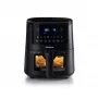 Ariete 4633, Heißluftfritteuse 4L, 1400W, Fassungsvermögen 4L, 9 Programme, Shake und Grill Funktion, Temperatur bis 200°C, Schwarz