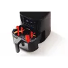 Ariete 4633, Heißluftfritteuse 4L, 1400W, Fassungsvermögen 4L, 9 Programme, Shake und Grill Funktion, Temperatur bis 200°C, Schwarz