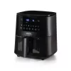 Ariete 4633, Heißluftfritteuse 4L, 1400W, Fassungsvermögen 4L, 9 Programme, Shake und Grill Funktion, Temperatur bis 200°C, Schwarz