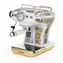 Ariete 1389 Positano Kaffeemaschine, 850 W, Tankkapazität 0,9 l, 1 oder 2 Tassen Filter, Abtropfschale, Milchaufschäumer