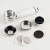 Ariete 1389 Positano Kaffeemaschine, 850 W, Tankkapazität 0,9 l, 1 oder 2 Tassen Filter, Abtropfschale, Milchaufschäumer
