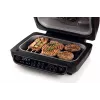Ariete 4635 Air Fryer Grill, Heißluftfritteuse und Grill, Steakgrill, 1700 W, Kapazität 8 l, Frittieren und Grillen, 8 Garfunktionen, Timer, Schwarz