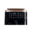 Ariete 4636 Heißluftfritteuse mit Dampffunktion + Grill, 1700W, Dörrfunktion, 10 Garfunktionen, Transparenter Korb, Timer, Schwarz