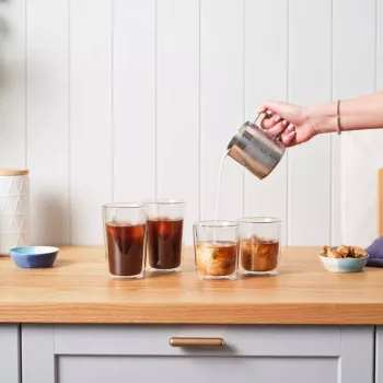 De’Longhi SC319 Kaffeeglas Transparent 2 Stück 490 ml
