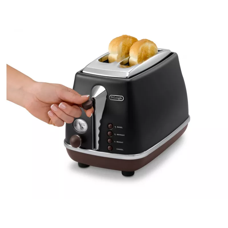 De’Longhi 2103.BK 6 2 Scheiben 900 W Schwarz