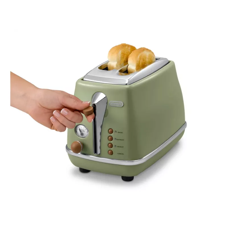 De’Longhi 2103.GR 2 Scheiben 900 W Grün