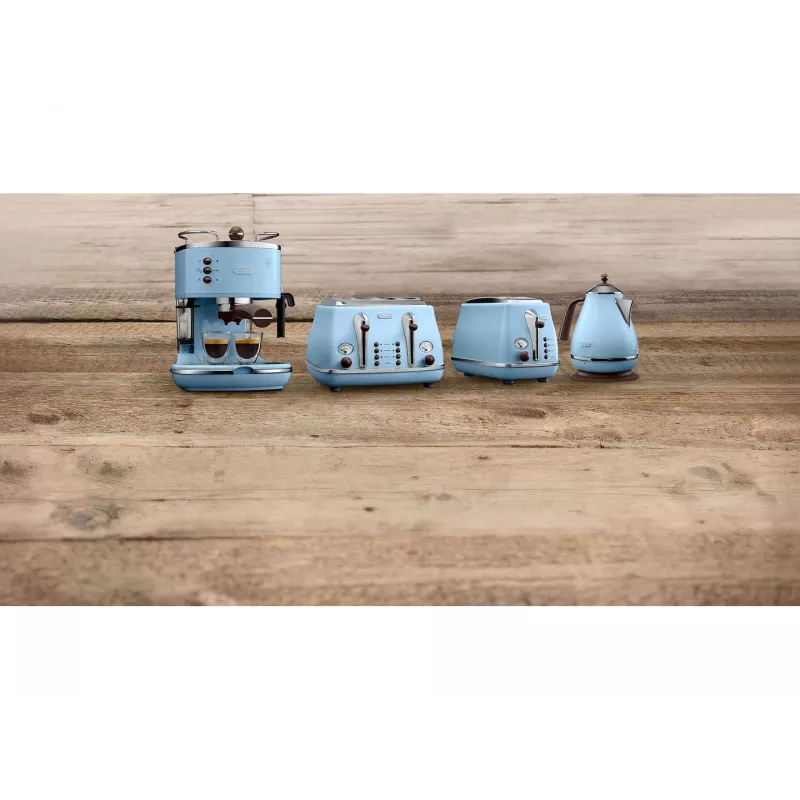De’Longhi KBOV 2001.AZ Wasserkocher 1,7 L 2000 W Blau