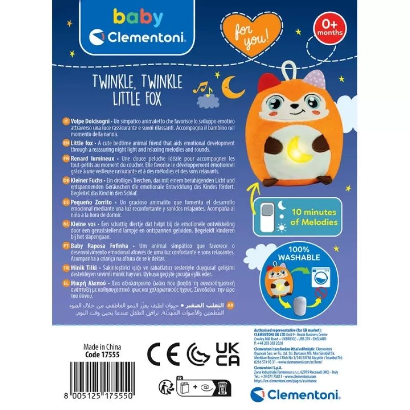 Clementoni Disney Baby 17555 Stofftier