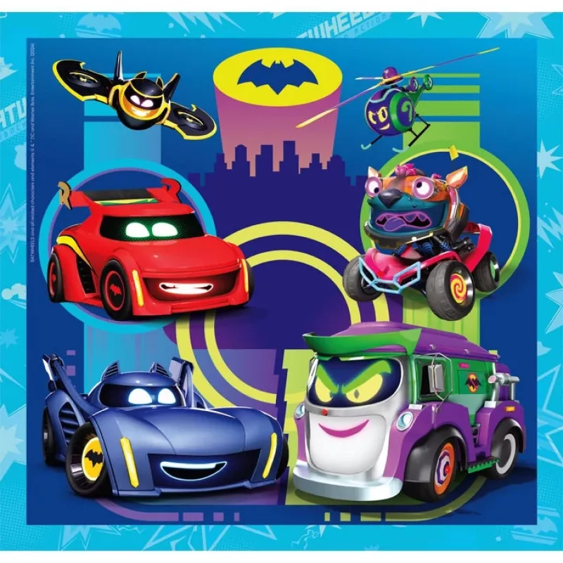 Clementoni Supercolor Batwheels Puzzle 48 Stck. Comics