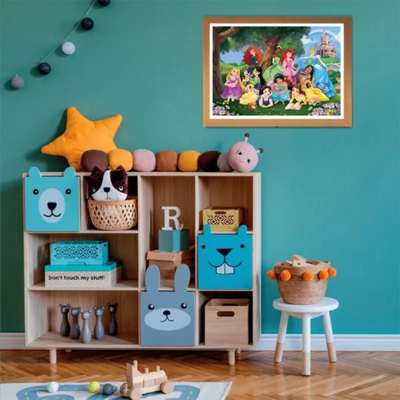 Clementoni Supercolor Disney Princess Puzzle 104 Stk. Cartoons