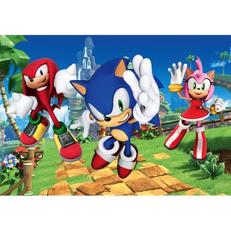 Clementoni Sonic Puzzle 104 Stk. Comics