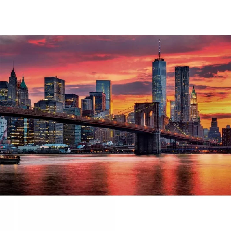 Clementoni High Quality Collection East River at Dusk Puzzle 1500 Stk. Landschaft
