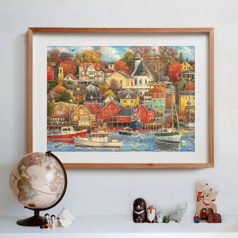 Clementoni High Quality Collection Good Times Harbor Puzzle 1500 Teile Kunst