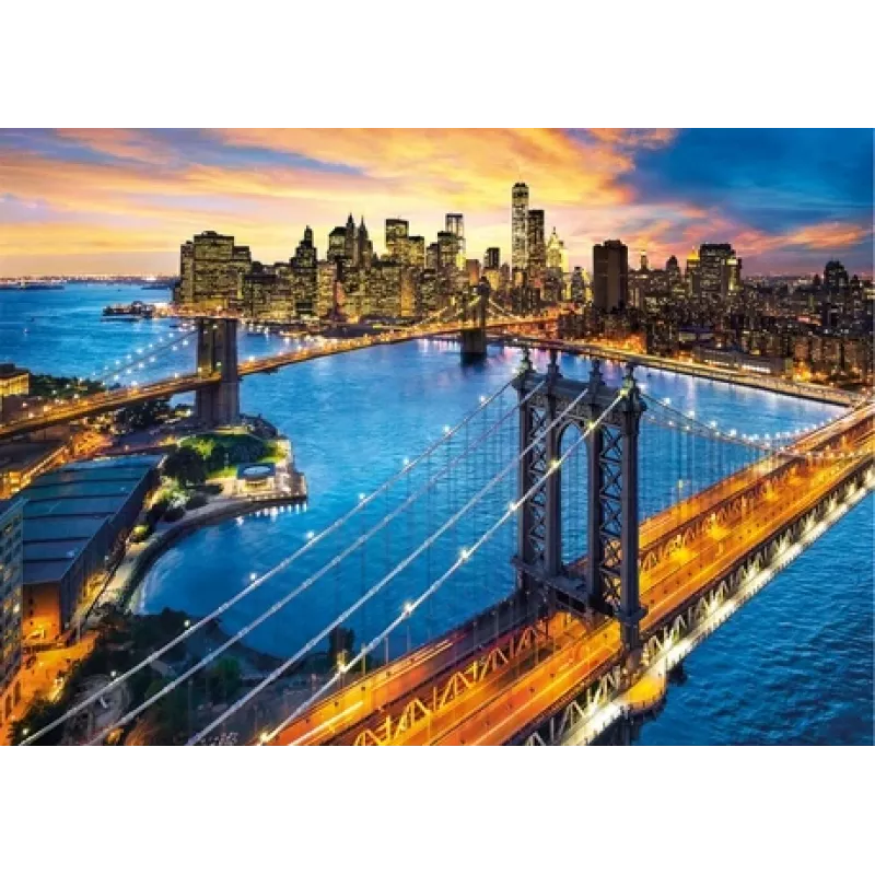Clementoni New York, 3000 Stk., Stadt, 14 Jahr(e)