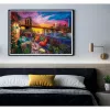 Clementoni Manhattan Balkon-Sonnenuntergang Puzzle 3000 Stück Stadt