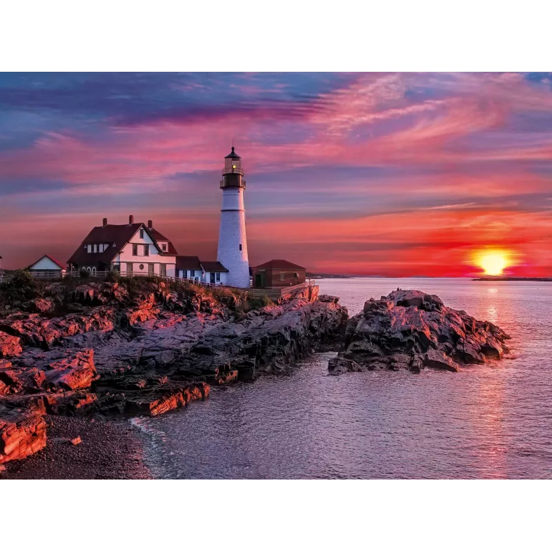 Clementoni Portland Head Light - 500 Teile - High Quality Collection