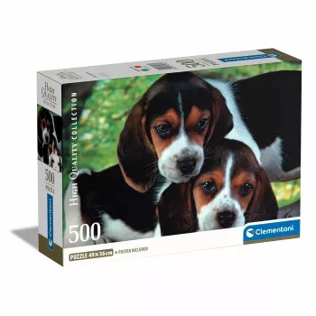 Clementoni High Quality Collection Close Together Puzzle 500 Stk. Tiere