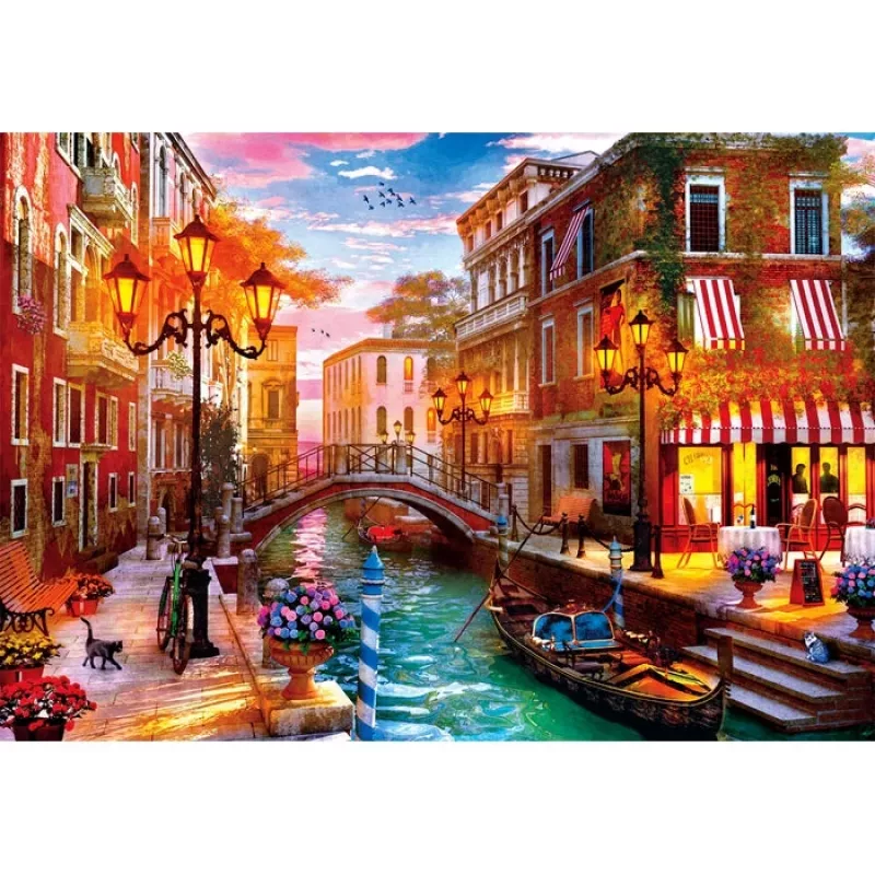 Clementoni High Quality Collection 35586 Puzzle 500 Teile Stadt