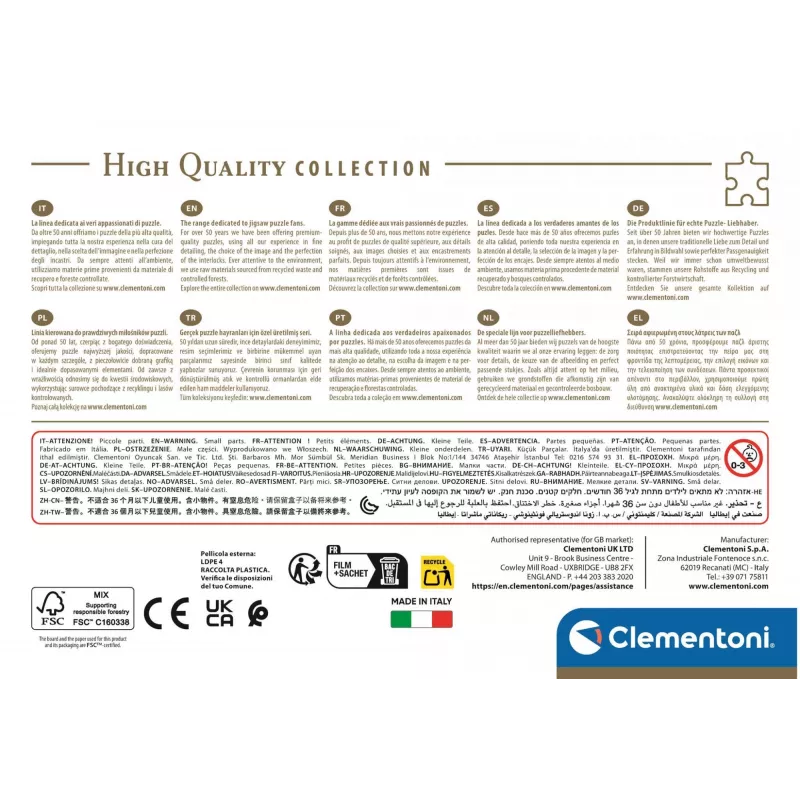 Clementoni 500 pcs CB HQC Neuschwanstein