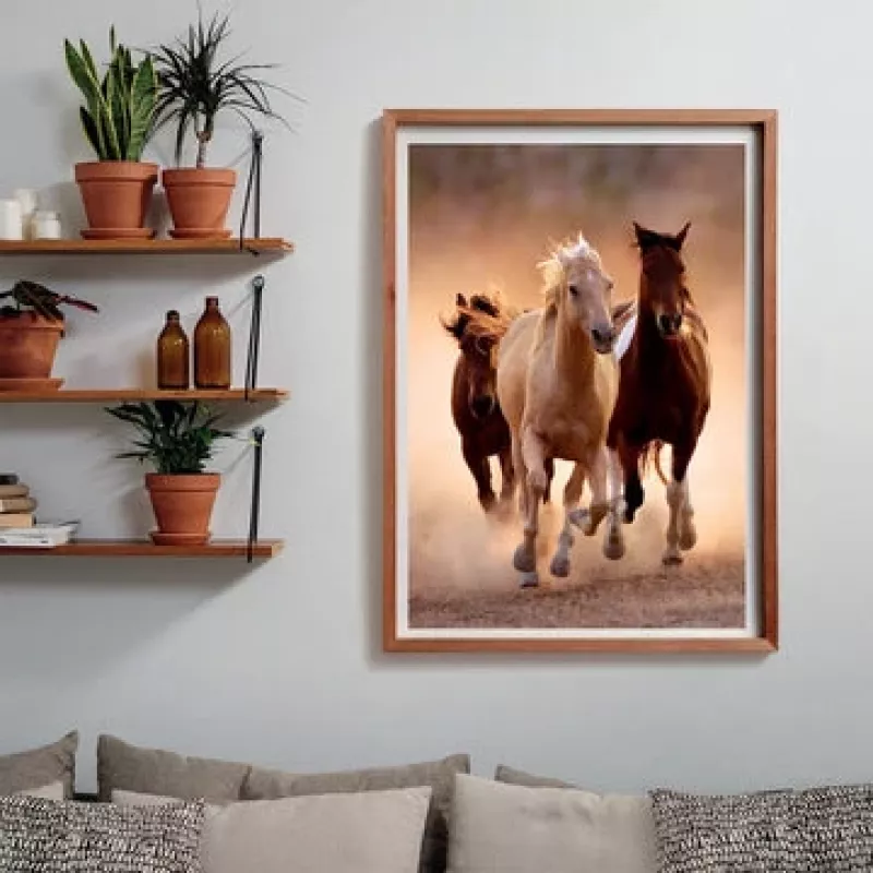 Clementoni Running Horses Puzzle 1000-teilig Tiere