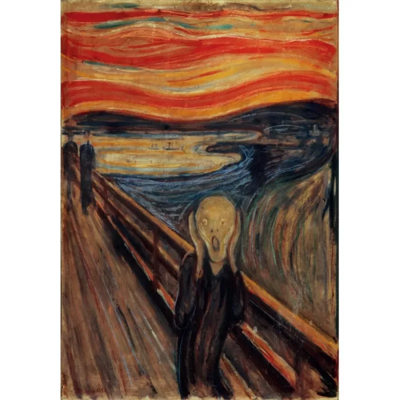 Clementoni Museum Collection Munch Der Schrei Puzzle 1000 Stk. Kunst