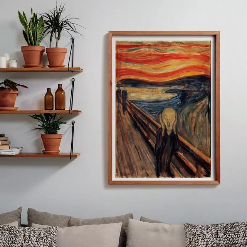 Clementoni Museum Collection Munch Der Schrei Puzzle 1000 Stk. Kunst