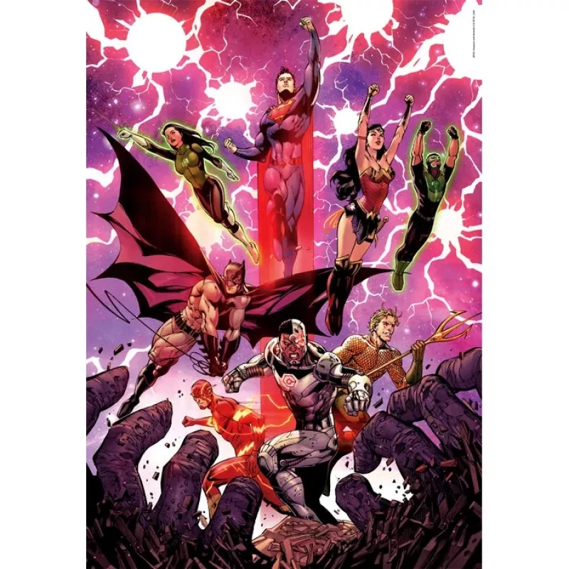 Clementoni DC Puzzle 1000 Stk. Comics