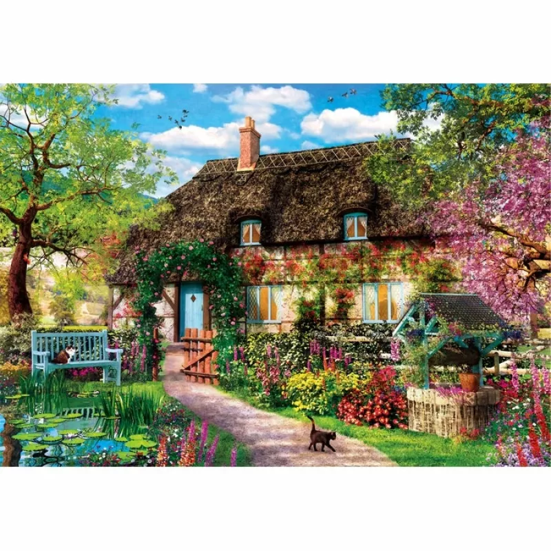 Clementoni High Quality Collection The Old Cottage Puzzle 1000 Stck. Kunst