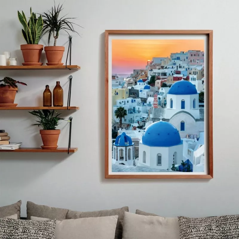 Clementoni High Quality Collection Santorini Puzzle 1000 Teile Landschaft