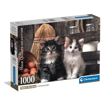 Clementoni High Quality Collection 39943 Puzzle 1000 Teile Tiere