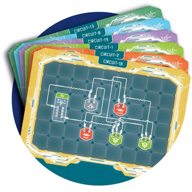 Clementoni Science & Play Elektroniklabor, Experimentierkasten, Elektrizität, 8 Jahr(e), Verschiedene Farben