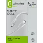 Cellularline Soft Kabel 120 cm - USB-C auf USB-C Soft-Touch-Kabel
