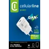 Cellularline GAN Wall Charger USB-C 30W PD USB-C 30W PD Wandladegerät mit GaN-Technologie