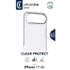 Cellularline Clear Protect - iPhone Air Hartschale mit Gummirändern