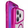 Cellularline Iconic Mag - iPhone 17 Pro Transparente Hülle mit farbigen Rändern, kompatibel mit dem MagSafe-Ökosystem