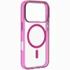 Cellularline Iconic Mag - iPhone 17 Pro Transparente Hülle mit farbigen Rändern, kompatibel mit dem MagSafe-Ökosystem