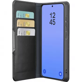 Cellularline Book Agenda - Galaxy S26 Ultra Book-Case mit Kunstleder-Finish, Magnetverschluss, RFID-Schutz und Standfunktion