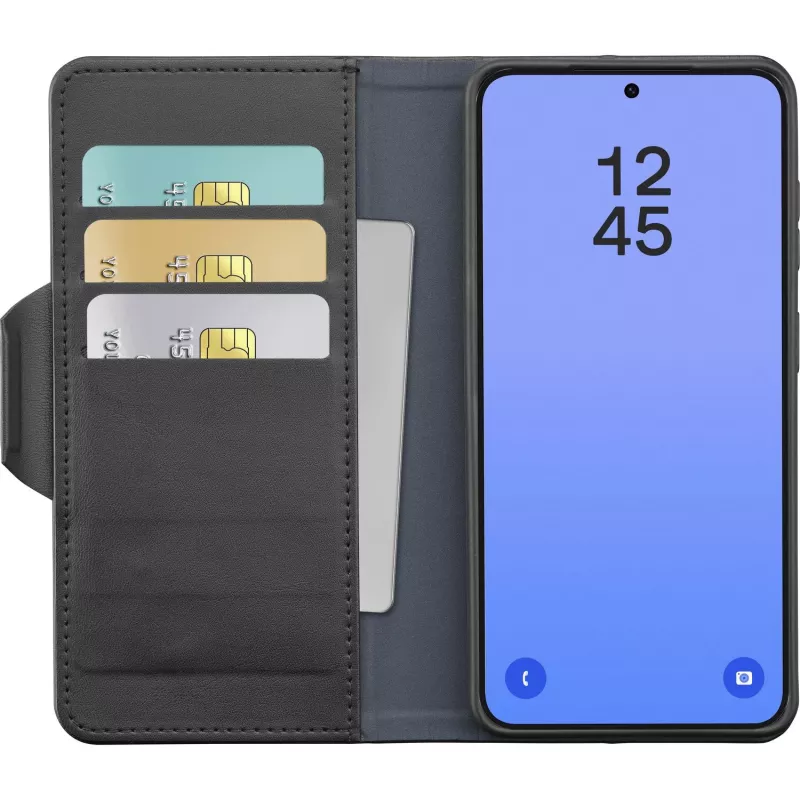Cellularline Book Agenda - Galaxy S26 Ultra Book-Case mit Kunstleder-Finish, Magnetverschluss, RFID-Schutz und Standfunktion