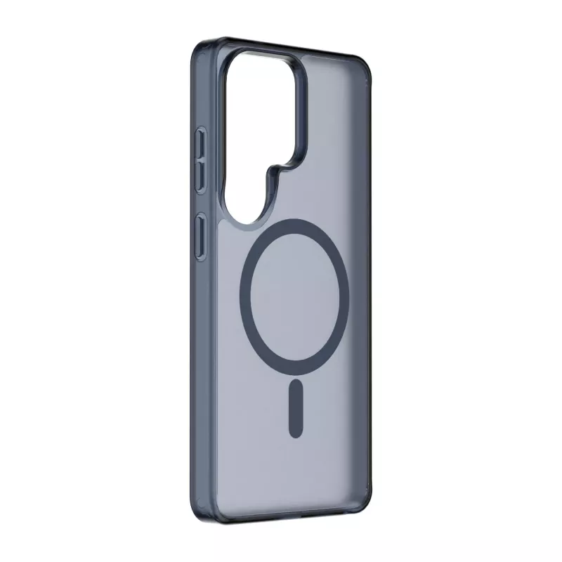 Cellularline FROSTY MAG - Galaxy S26 Ultra Halbtransparente Hülle mit matter Oberfläche und farbigen Kanten, kompatibel mit dem Qi2-Ökosystem und magnetischem Zubehör für Samsung.