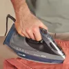 Braun TexStyle 9 0127409002 Bügeleisen Dampfbügeleisen EloxalPlus-Bügelsohle 3200 W Dunkelblau